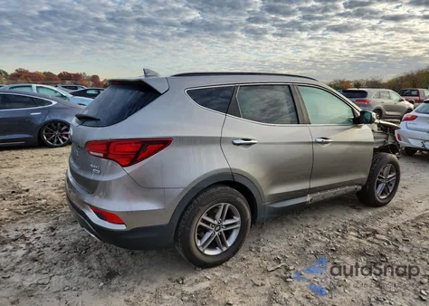 2017 Hyundai Santa Fe Sport from USA, damaged, VIN 5XYZUDLB7HG396630